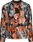 Dolce & Gabbana Multicolor Camouflage Crew Neck Pullover Sweater