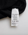 Dolce & Gabbana Black Cashmere Crew Neck Pullover Sweater