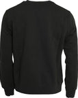 Dolce & Gabbana Green Logo Cotton Crew Neck Pullover Sweater