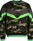 Dolce & Gabbana Multicolor Camouflage Sweatshirt Sweater