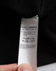 Dolce & Gabbana Black Camouflage Hooded Sweatshirt Sweater