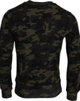 Dolce & Gabbana Black Camouflage Crew Neck Pullover Sweater