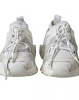 Dolce & Gabbana White Mesh Sorrento Trekking Sneakers Shoes