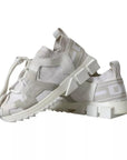 Dolce & Gabbana White Mesh Sorrento Trekking Sneakers Shoes