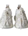 Dolce & Gabbana White Mesh Sorrento Trekking Sneakers Shoes