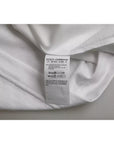 Dolce & Gabbana White Cotton Round Neck Short Sleeves T-shirt