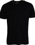 Dolce & Gabbana Black Cotton Round Neck Short Sleeves Men T-shirt