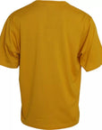 Dolce & Gabbana Dark Yellow Logo Cotton Round Neck T-shirt