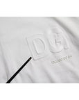 Dolce & Gabbana White Logo Round Neck Short Sleeves T-shirt
