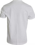 Dolce & Gabbana White Logo Round Neck Short Sleeves T-shirt