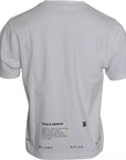 Dolce & Gabbana White Red Lips Print Cotton Men T-shirt