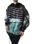 Dolce & Gabbana Multicolor Print Hooded Sweatshirt Sweater