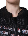 Dolce & Gabbana Multicolor Print Hooded Sweatshirt Sweater