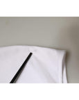 Dolce & Gabbana White Cotton Sleeveless Crew Neck T-shirt