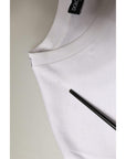 Dolce & Gabbana White Cotton Sleeveless Crew Neck T-shirt