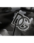Dolce & Gabbana Black Camouflage Round Neck Sweatshirt Sweater