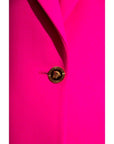 Versace Fuchsia Viscose Jackets & Coat