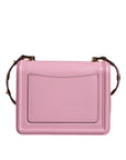 Dolce & Gabbana Baby Pink LOLA Leather Studded Crossbody Strap Bag