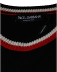 Dolce & Gabbana Black Cashmere Pig of the Year Pullover Sweater
