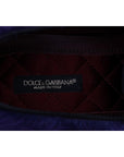 Dolce & Gabbana Plush Purple Sheep Fur Loafers