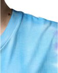 Dolce & Gabbana Multicolor Tie Dye Cotton Sleeveless T-shirt