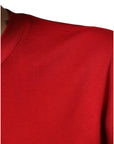 Dolce & Gabbana Red Cotton DG Logo Print Crew Neck T-shirt