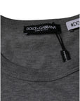 Dolce & Gabbana Gray Cotton