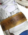 Dolce & Gabbana Multicolor Leather Trekking Sneakers Boots Shoes
