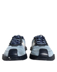 Dolce & Gabbana Blue Black Low Top NS1 Sneakers Shoes