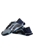 Dolce & Gabbana Blue Black Low Top NS1 Sneakers Shoes