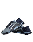 Dolce & Gabbana Blue Black Low Top NS1 Sneakers Shoes