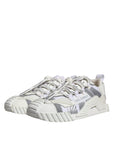 Dolce & Gabbana White Lace Up Low Top NS1 Sneakers Shoes