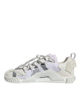 Dolce & Gabbana White Lace Up Low Top NS1 Sneakers Shoes