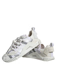 Dolce & Gabbana White Lace Up Low Top NS1 Sneakers Shoes