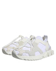 Dolce & Gabbana White Mesh Sorrento Trekking Sneakers Shoes
