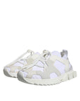 Dolce & Gabbana White Mesh Sorrento Trekking Sneakers Shoes