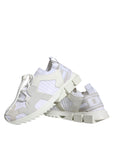 Dolce & Gabbana White Mesh Sorrento Trekking Sneakers Shoes