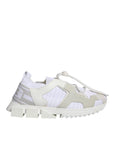 Dolce & Gabbana White Mesh Sorrento Trekking Sneakers Shoes