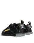 Dolce & Gabbana Multicolor Lace Up Low Top NS1 Sneakers Shoes