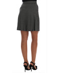 Dolce & Gabbana Chic High Waist Wool Mini Shorts