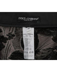 Dolce & Gabbana Elegant High-Waist Brocade Shorts