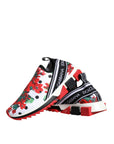 Dolce & Gabbana Multicolor Geranium Sorrento Sneakers Shoes