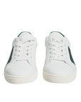 Dolce & Gabbana White London Calf Leather Sneakers Shoes