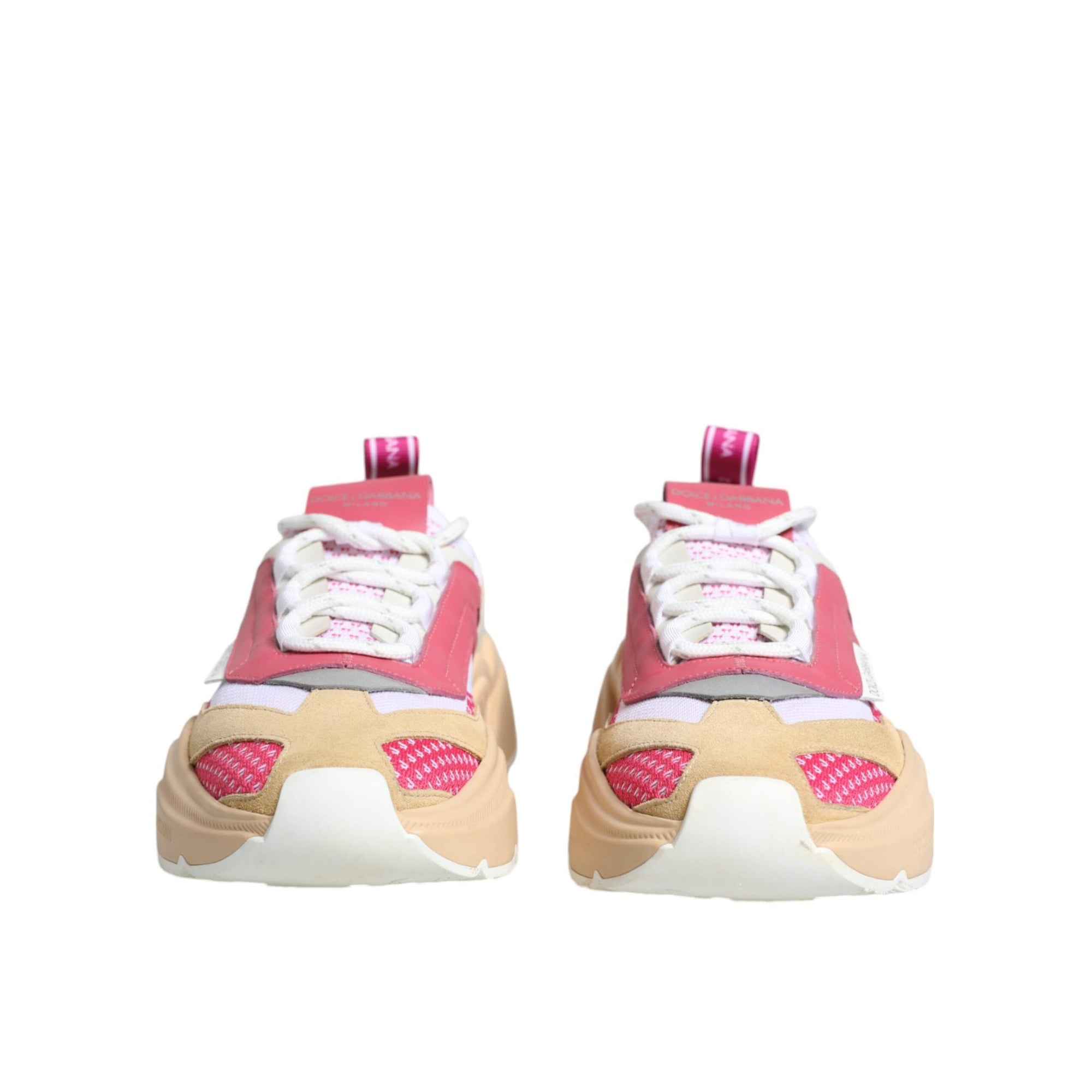 Dolce & Gabbana Multicolor Leather Daymaster Sneakers Shoes