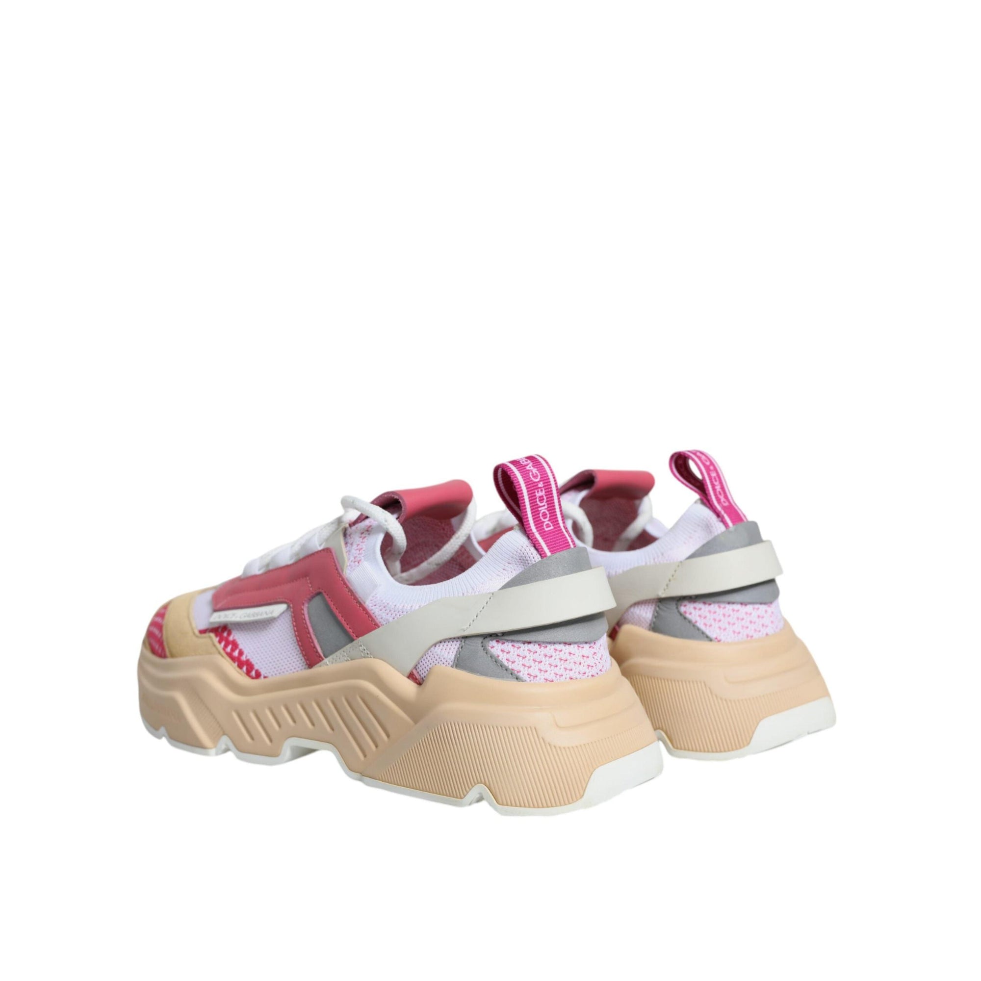 Dolce & Gabbana Multicolor Leather Daymaster Sneakers Shoes