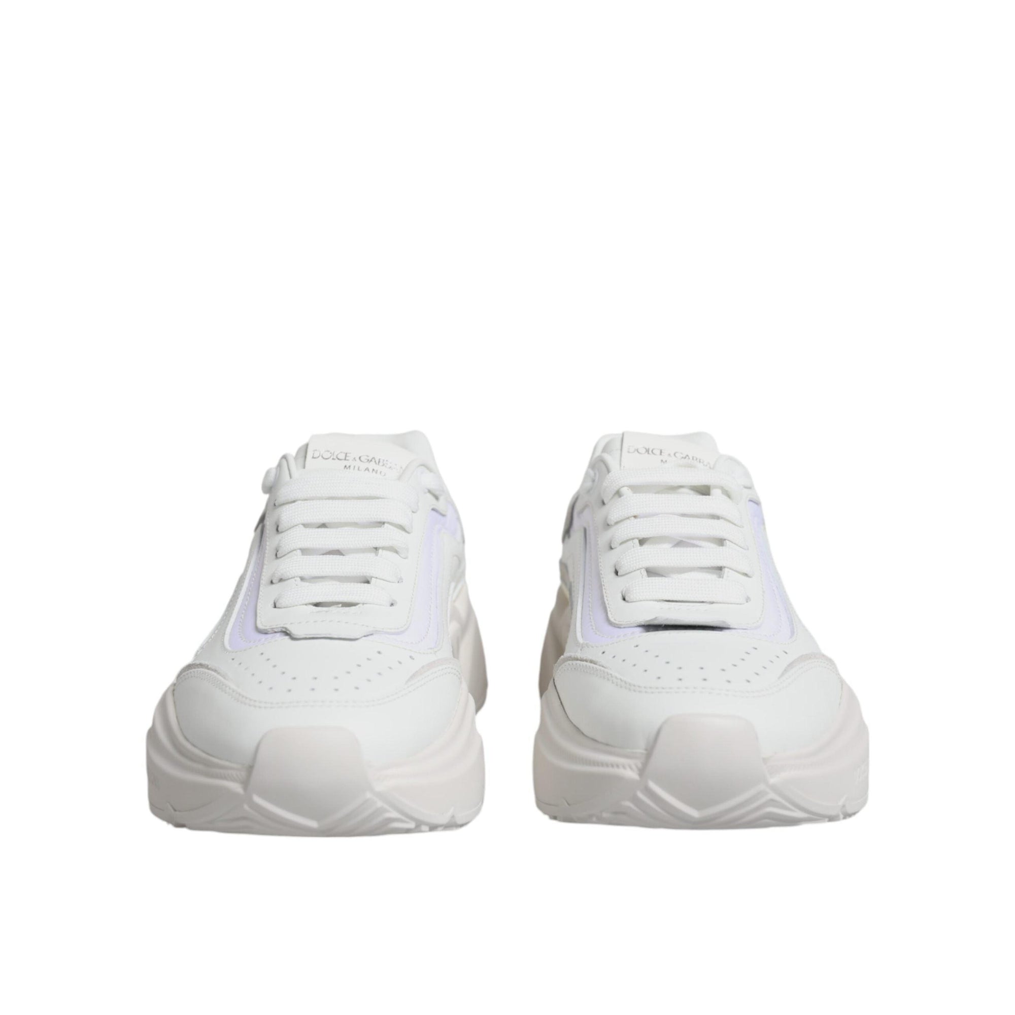 Dolce & Gabbana White Daymaster Low Top Sneakers Shoes