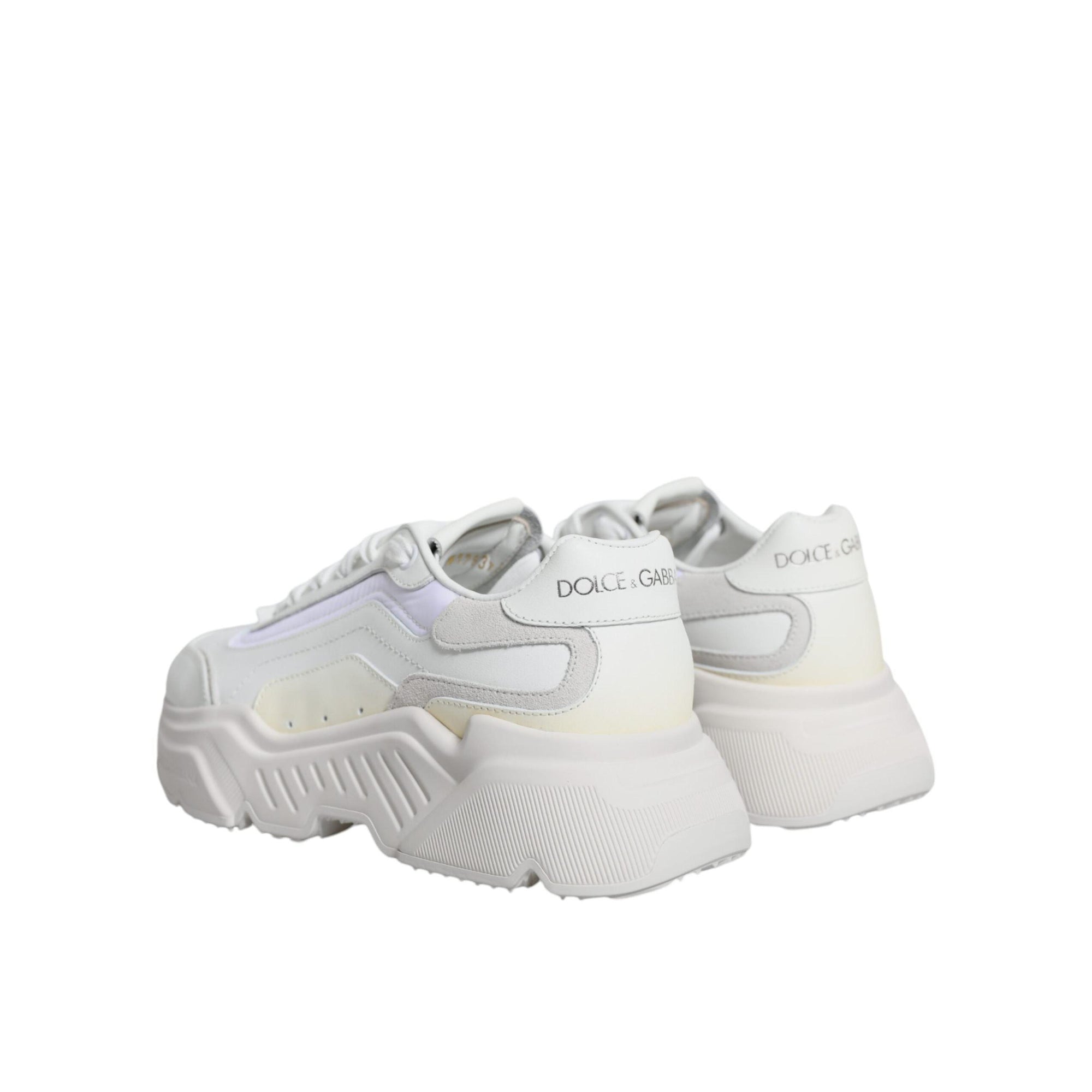 Dolce & Gabbana White Daymaster Low Top Sneakers Shoes