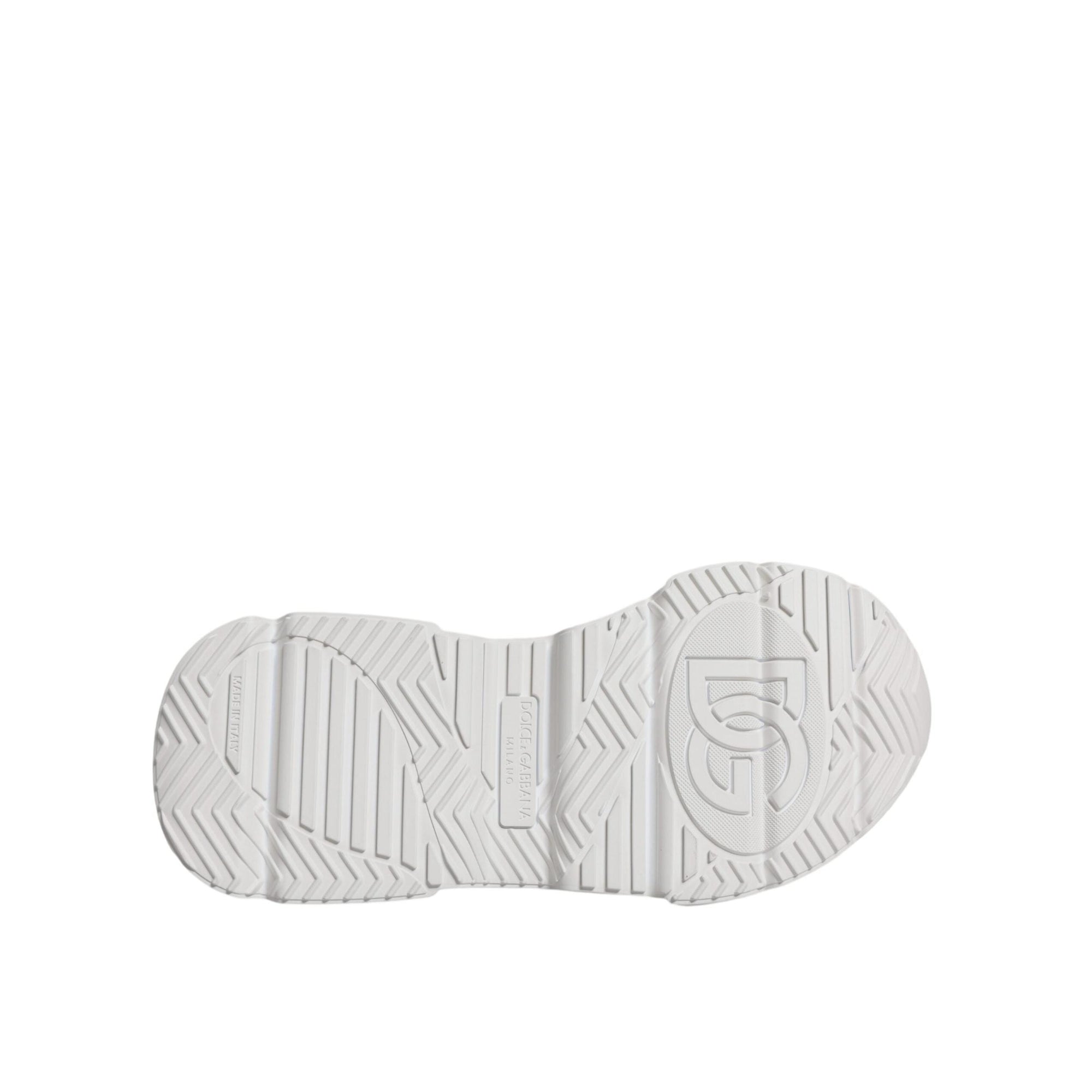Dolce & Gabbana White Daymaster Low Top Sneakers Shoes