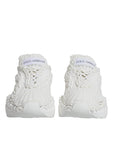 Dolce & Gabbana White Knitted Daymaster Sneakers Shoes