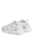 Dolce & Gabbana White Mesh Sorrento Trekking Sneakers Shoes